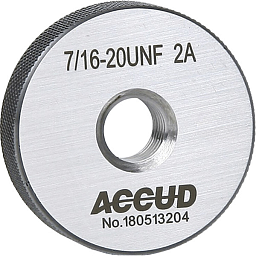 Obrázek pro produkt ACCUD 538-05818-UNF AMERICAN STANDARD THREAD RING GAUGE, NO GO, 2A, ANSI B1.2 / 5/8-18UNF /