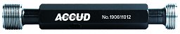 Obrázek pro produkt ACCUD 543-034-01 závitový kalibr oboustranný - jemné stoupání ( dobrý/zmetkový ) 6H / M34x1 /