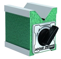 Obrázek pro produkt ACCUD 633-044-01 V-BLOCK - prizmatická podložka magnetická 70x60x73mm ( 1ks )