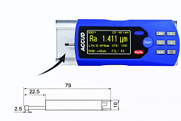 Obrázek pro produkt ACCUD SR200-02 doplňková sonda k SR200 pro zakřivené povrchy