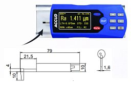 Obrázek pro produkt ACCUD SR200-04 DEEP GROOVE PROBE FOR SR200