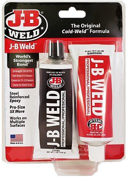 Obrázek pro produkt AKCE - J-B WELD 8281 dvousložkové epoxidové lepidlo Cold-Weld XL ( 2x142g )