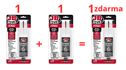 Obrázek pro produkt AKCE - J-B WELD 50165 silné epoxidové lepidlo Cold-Weld Original ( 25ml ) 2+1 ZDARMA