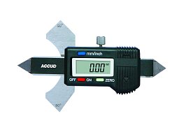 Obrázek pro produkt VP - ACCUD 970-010-11 digitální měrka pro svářeče 0 -10mm / 0-20mm / 60; 70; 80; 90°