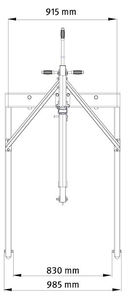 Obrázek pro produkt Dílenský jeřáb WKP 1000
