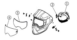 Obrázek pro produkt Ochranná maska VarioProtect GRIND