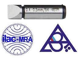 Obrázek pro produkt SLUŽBA - Akreditovaná kalibrace měřidel - výměnný dotek k mikrometru na závity