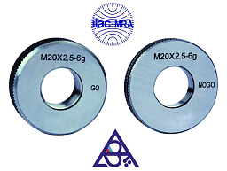 Obrázek pro produkt SLUŽBA - Akreditovaná kalibrace měřidel - kroužek závitový 3-50mm