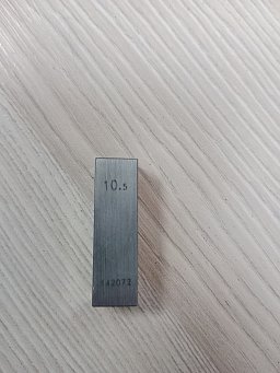 Obrázek pro produkt VÝPRODEJ -  koncová měrka ocelová tř. přesnosti 0 / 10.5mm (náhrada za INSIZE 4101-A10D5)