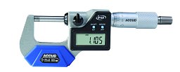 Obrázek pro produkt ACCUD 313-001-01 DIGITAL MICROMETER 0-25mm/0-1" IP65 (0.001mm/0.00005")