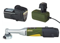 Obrázek pro produkt Aku úhlová bruska s dlouhým krkem LHW/A - sada