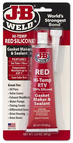 Obrázek pro produkt J-B WELD 31314 silikon HI-TEMP RED (červený)