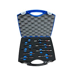 Obrázek pro produkt ACCUD 542 sada oboustranných závitových kalibrů / trnů pro vnitřní závity M3-M20 10 dílná ( velká )