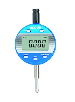 Obrázek pro produkt AKCE - ACCUD 210-010-03 digitální úchylkoměr 0-12.7mm/0.5" ( 0.001mm/0.00005" ) plochý s ouškem na zadní straně