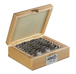 Obrázek pro produkt Sada paralelních podložek, vlnitá, AMF 372839, vel. 25-39