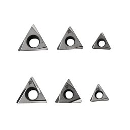 Obrázek pro produkt Břitové destičky pro vyvrtávací hlavy - na ocel (č. 7 a 8)