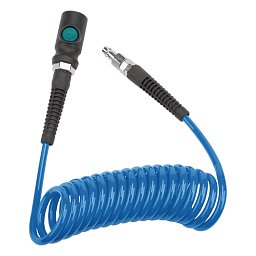 Obrázek pro produkt Spirálová PU hadice 3 m, ø 5/8 mm, 10 bar s rychlospojkou