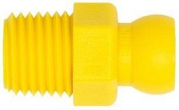 Obrázek pro produkt LOC-LINE Hrdlo se závitem, 1/4"- žluté