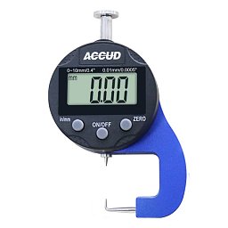 Obrázek pro produkt ACCUD 469-010-31 digitální tloušťkoměr, 0-10mm/0-0.4", typ C