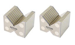 Obrázek pro produkt ACCUD 629-002-01 v-block s indukčním magnetem - set, 52x58x46mm