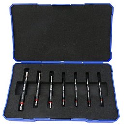 Obrázek pro produkt ACCUD 542-312-01S7 set of thread plug gauges included M3-M12 ( 7pcs )