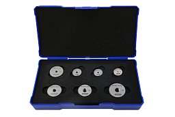 Obrázek pro produkt ACCUD 532-312-01S7 THREAD RING GAUGE SET M3–M12, 7-piece (GO)