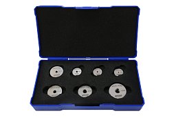 Obrázek pro produkt ACCUD 533-312-01S7 THREAD RING GAUGE SET M3–M12, 7-piece (NOGO)