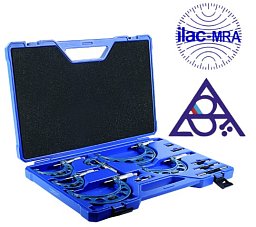 Obrázek pro produkt SLUŽBA - Akreditovaná kalibrace měřidel - sada vnějších mikrometrů ( 321-003-03 )