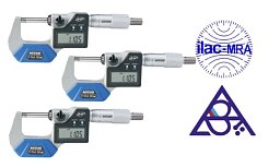 Obrázek pro produkt SLUŽBA - Akreditovaná kalibrace měřidel -  sada digitálních mikrometrů IP65 s datovým výstupem ( 313-004-04S )