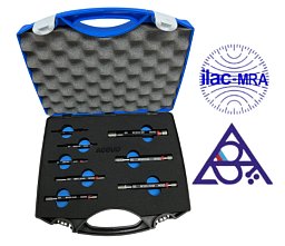 Obrázek pro produkt SLUŽBA - Akreditovaná kalibrace měřidel - sada závitových kalibrů 8ks ( ACCUD-SET9  )