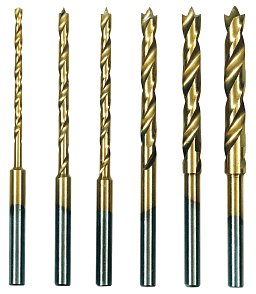 Obrázek pro produkt Proxxon 28876 - HSS vrtáky s centrovaným dříkem