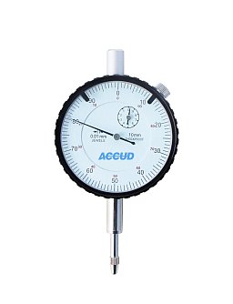 Obrázek pro produkt ACCUD 226-005-12 SHOCKPROOF DIAL INDICATOR 0-5mm ( 0,01mm ) FLAT BACK