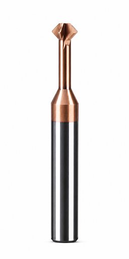 Obrázek pro produkt Tvrdokovová fréza pro srážení hran 90° oboustranná 12mm / L75mm / d12x6mm