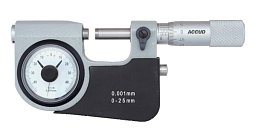 Obrázek pro produkt ACCUD 349-001-02 MICROMETER 0-25mm INDICATING (0.001mm)