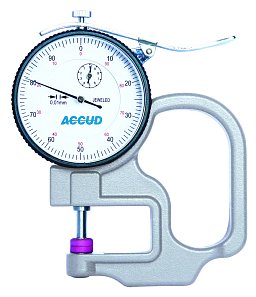 Obrázek pro produkt ACCUD 443-030-12 číselníkový tloušťkoměr, oválné - ploché doteky 0-30mm (B type) ( 0.035mm )