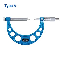 Obrázek pro produkt ACCUD 398-004-01 mikrometr 5-100mm pro měření ozubených kol (0.01mm)