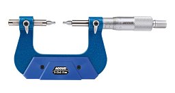 Obrázek pro produkt ACCUD 345-008-01 mikrometr 175-200mm pro měření ozubených kol, bez měřicích doteků (0.01mm)