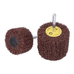 Obrázek pro produkt ABRASIVES Kotouč brusný vliesový na stopce 40x20x6 mm, zr. 120, medium