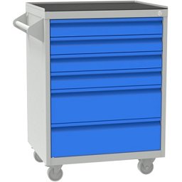 Obrázek pro produkt Dílenský vozík pojízdný a uzamykatelný s 6ti zásuvkami 4x85, 2x170