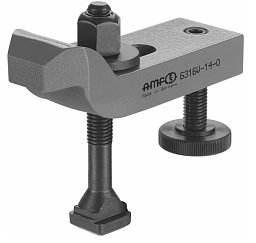 Obrázek pro produkt Upínací rameno s klikou, s nastavitelným opěrným šroubem, kompletní, 370720, AMF 71290 - 14mm