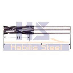 Obrázek pro produkt VÝPRODEJ - tvrdokovová fréza drážkovací krátká pr.0,3x1,5 mm (71.030)