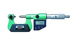 Obrázek pro produkt INSIZE 3581-75A digitální mikrometr na měření závitů 50-75mm / 0,001mm