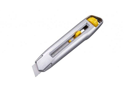 Obrázek pro produkt VÝPRODEJ - Nůž ulamovací 18mm kovový Stanley (0-10-018)