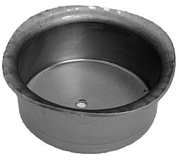 Obrázek pro produkt MetalCraft MC1200P miska na čajovou svíčku (s dírkou) E1