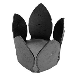 Obrázek pro produkt MetalCraft MC1204 držák na svíčku - tvar tulipán (bez dírky) E6