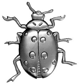 Obrázek pro produkt MetalCraft MC754 dekorativní prvek - beruška