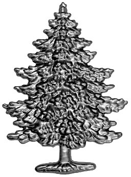 Obrázek pro produkt MetalCraft MC1432 dekorativní prvek - vánoční stromeček