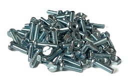 Obrázek pro produkt MetalCraft MC060L Balení matic a šroubů 3 mm x 10 mm (obsah: cca 120)
