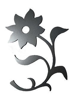 Obrázek pro produkt MetalCraft MC1469 silueta - květina