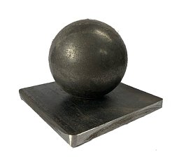 Obrázek pro produkt MetalCraft MCWR302 ozdobná koncovka - koule na čtvercové základně (střední)